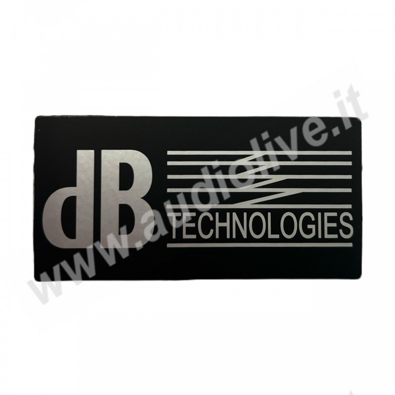 PLACA FRONTAL DVA S20 / LOGO DB